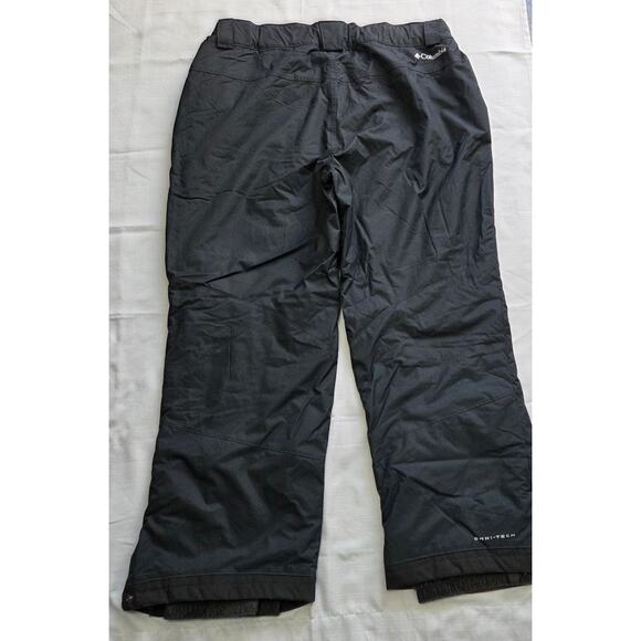 Columbia Men's Black Snow Ski Pants Omni-Heat Insulation Size XXL - Picture 1 of 10
